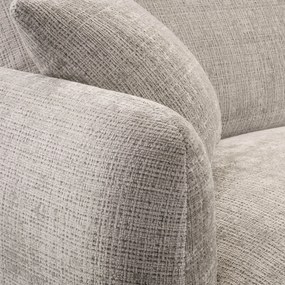 Sofa AMBELIA Dwuosobowa Beżowa Nowoczesna