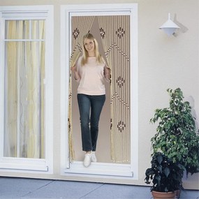 Bambusowa zasłona na drzwi w naturalnym kolorze 90x200 cm – Maximex