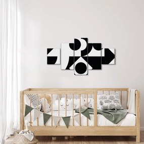 Obraz - Abstrakcja geometryczna N⁰1 (125x70 cm)
