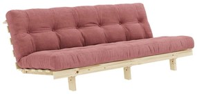 Różowa sztruksowa sofa 200 cm Lean – Karup Design