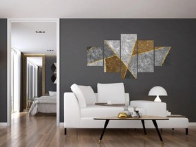 Obraz - Imitacja materiałów (125x70 cm)