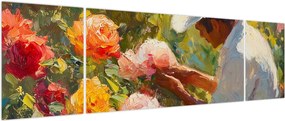 Obraz - Ogrodnik (170x50 cm)