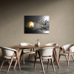 Obraz kul w kolorze ochry (70x50 cm)