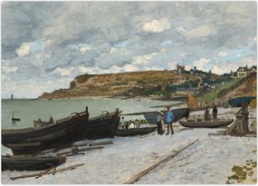 Obraz - Claude Monet, Sainte Adresse, reprodukcje (70x50 cm)