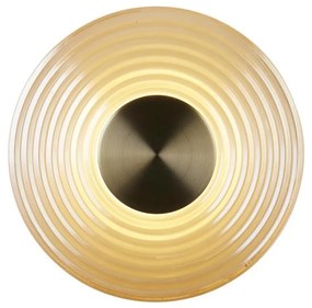 Searchlight 32210AM - ściemnialny kinkiet CLEO LED/9,4W/230V mosiądz