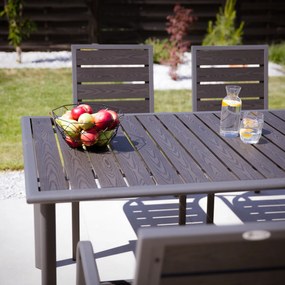 Stół ogrodowy 160 x 90 Solar antracytowy PATIO