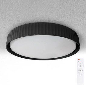 Brilagi -LED Ściemnialna lampa sufitowa LUCIA LED/60W/230V średnica 59 cm czarna + pilot