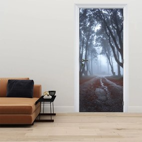 Fototapeta na drzwi - W deszczowy dzień (95x205cm)