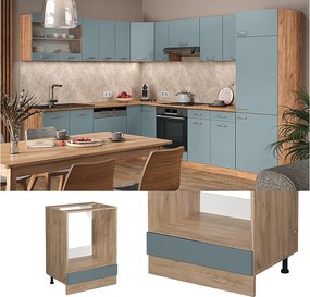Szafka kuchenna niebiesko-szary 60x60x81.6 r-line