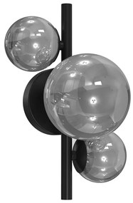 ONLI - Kinkiet PALOMA 3xG9/10W/230V czarny/dymny