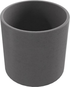 Umywalka betonowa nablatowa okrągła bez otworu na baterię 41 x 40 cm BENE | różne kolory : Kolor - Popielaty