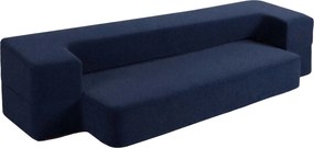 Sofa-materac 2w1 niebieska  granat