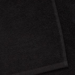 Czarne bawełniane ręczniki kąpielowe szybkoschnące/frotte zestaw 2 szt. 90x140 cm Quick Dry – Catherine Lansfield