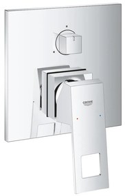 GROHE 24094000 - Bateria EUROCUBE z 3-drożnym przełącznikiem, chrom błyszczący