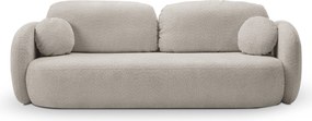 Masseno Sofa AMICO z funkcją spania i pojemnikiem na pościel - Szary - ABRIAMO 6