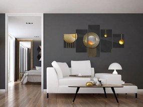 Obraz- Abstrakcja (125x70 cm)
