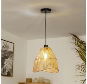 Brilagi - LED żyrandol na lince CERIA BOHO 1xE27/40W/230V śr. 30 cm brązowy