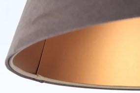 Brązowa trapezowa lampa wisząca nad stół 2X S409 F8-E46