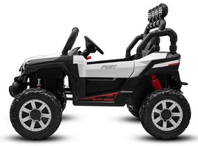 Baby Mix Elektryczny samochód dla dzieci Buggy Road 4 x 4, biały
