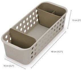 Beżowy organizer łazienkowy EasyStore – Joseph Joseph