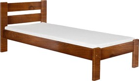 Łóżko 90x200 drewniane Aron, kolor kasztan