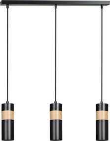 Czarna nowoczesna lampa wisząca - D103 D4-D96