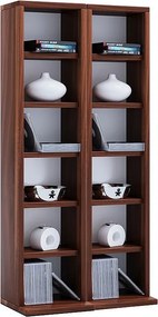 Drewno CD DVD Stand Shelf Cabinet Milano