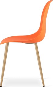 Pomarańczowe krzesło OSAKA
