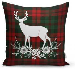 Tekstylna poszewka na poduszkę ze świątecznym motywem 43x43 cm – Mila Home
