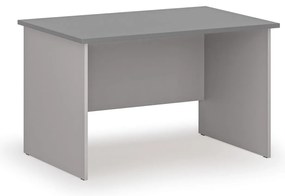Biurko PRIMO GRAY, 120x80 cm, szary/grafit