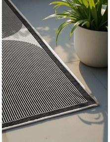 Czarno-biały dywan odpowiedni na zewnątrz 120x170 cm Duet Bowen – NORTHRUGS