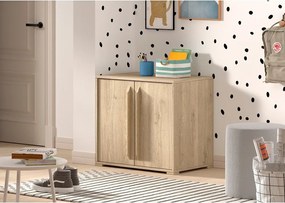 Komoda dziecięca w naturalnym kolorze 68x62x43 cm Sam – Vipack