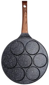 Granitowa patelnia do smażenia 7 jajek E1-H03