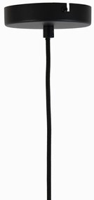 Szara lampa sufitowa z szklanym kloszem ø 21 cm Lekar – Light &amp; Living