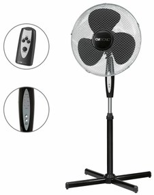 Clatronic VL 3741 wentylator stojący z pilotem zdalnego sterowania