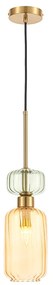 Lampa wisząca MOLLY AMBER 1xE14
