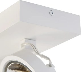 Designerski reflektor biały regulowany 2-światłowy - Go
