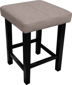 Taboret Klasyk 45cm Stołek Loft Eko-skóra D11