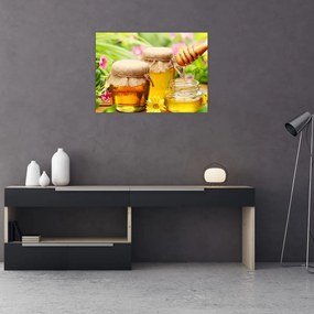Obraz na szkle miodu (70x50 cm)