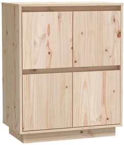 Skandynawska szafka z litego drewna sosnowego N0-T53