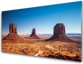 Szkło Dekoracyjne do Kuchni Skaliste Góry Na Pustyni