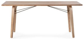 Stół z blatem w dekorze dębu 90x180 cm Lujan – MOME