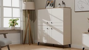 Duża komoda kaszmirowa na nóżkach K7-R13