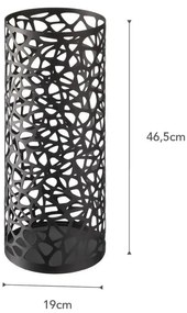 Czarny parasolnik YAMAZAKI Nest