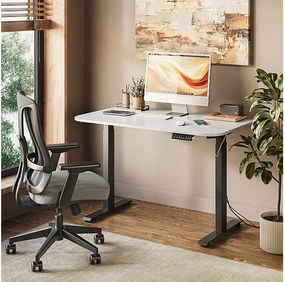 Biurko czarny/biały 120x70x120 elevate