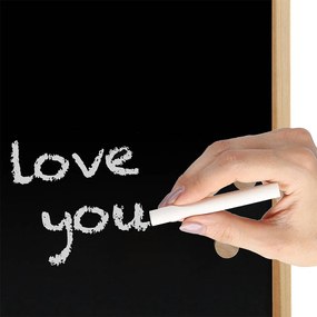 Tablica magnetyczna, kredowa, 40 x 30 cm