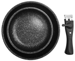 Patelnie aluminiowe 2 szt. Grande Combi – Orion