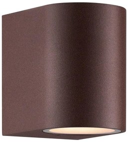 Nordlux - Kinkiet zewnętrzny DION 1xGU10/25W/230V IP44 rezavá