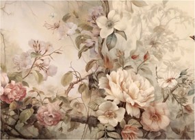Obraz na szkle - Obraz ptaka w stylu vintage (70x50 cm)