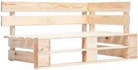 Ławka ogrodowa z palet - Olefix 3X